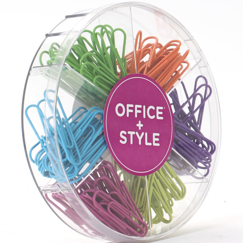 Office Style Large Colored Paper Clips, Mixed (OS-LARGEPC) - Image 4